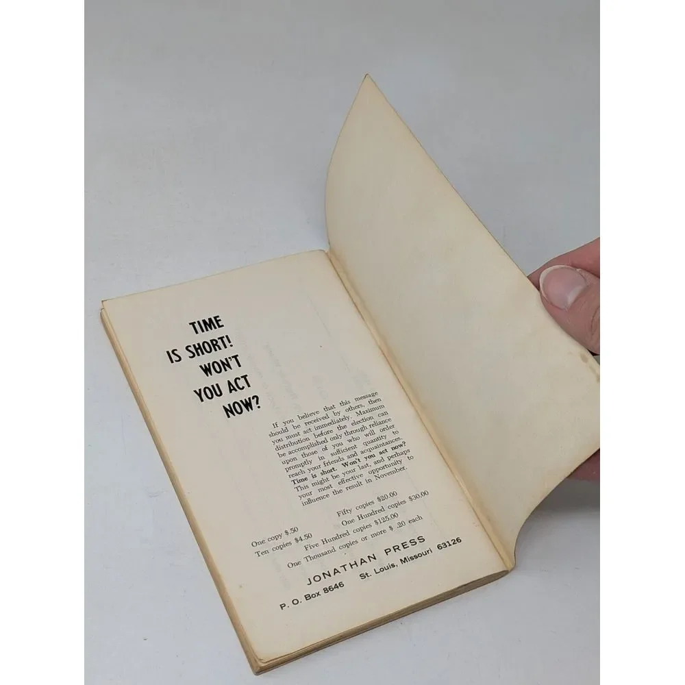 Our Country Right or Wrong A Primer for‎ Conservatives 1964 Book James Jeans VTG